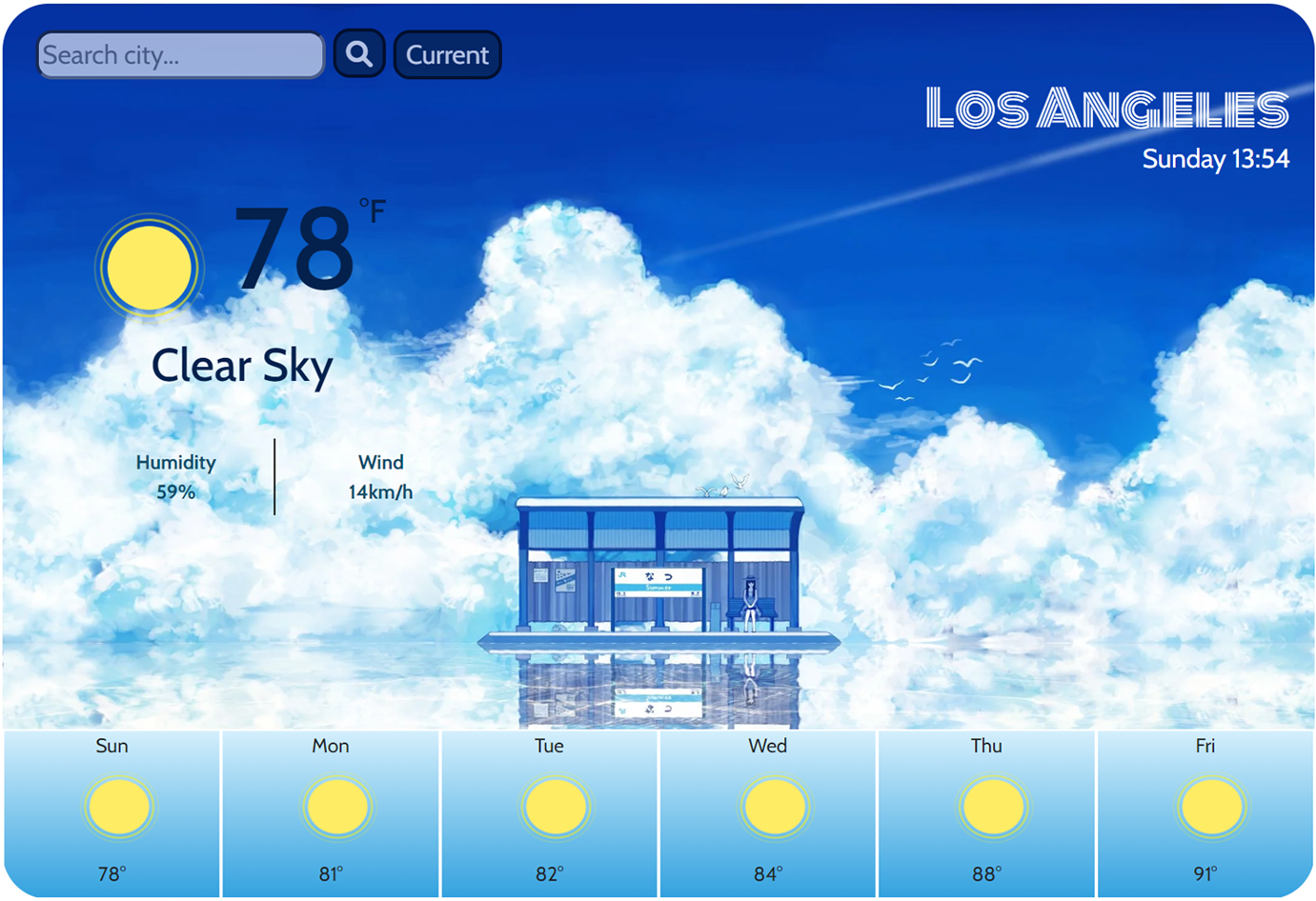 Krysten's weather project